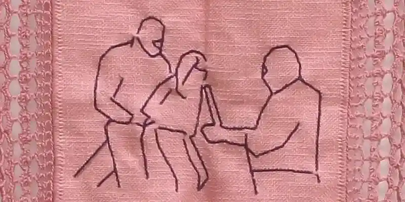 Katharina Büttgen @ Marignana Project: Embroidering Dissent