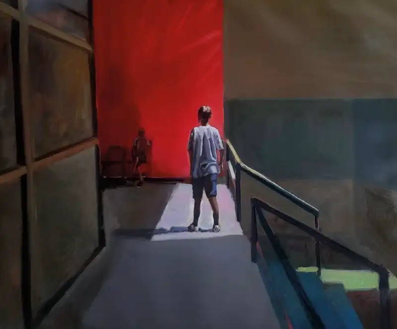 La pittura di Paolo La Motta a Roma